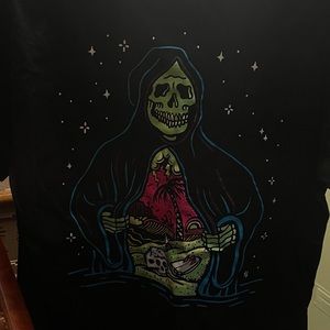 Lurking Class Sketchy Tank Black Light Graphic Shirt